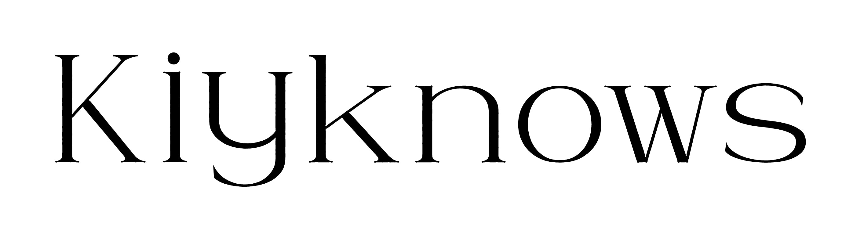 kiyknows | 2025 FW collection