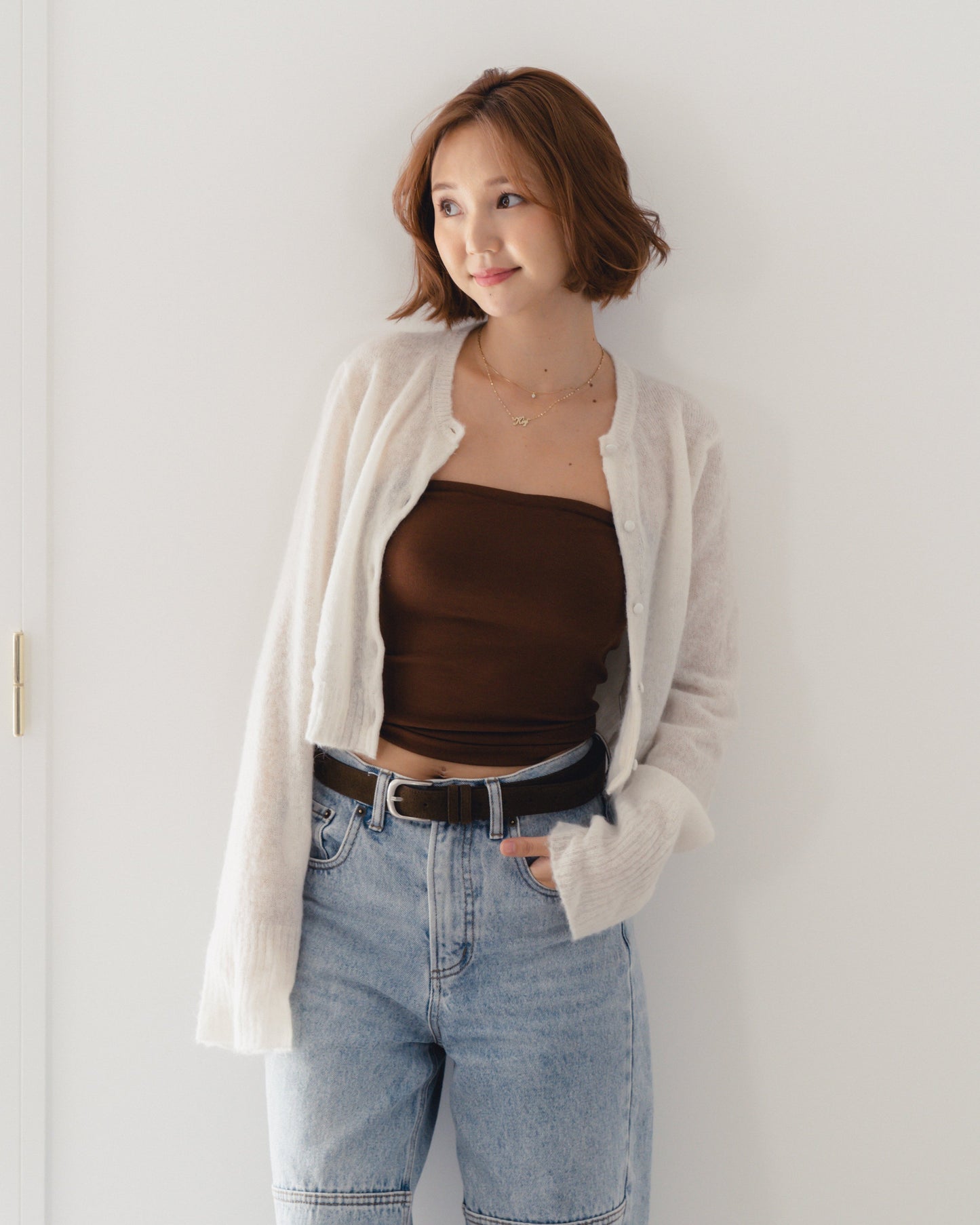 ALPACA KNIT CARDIGAN