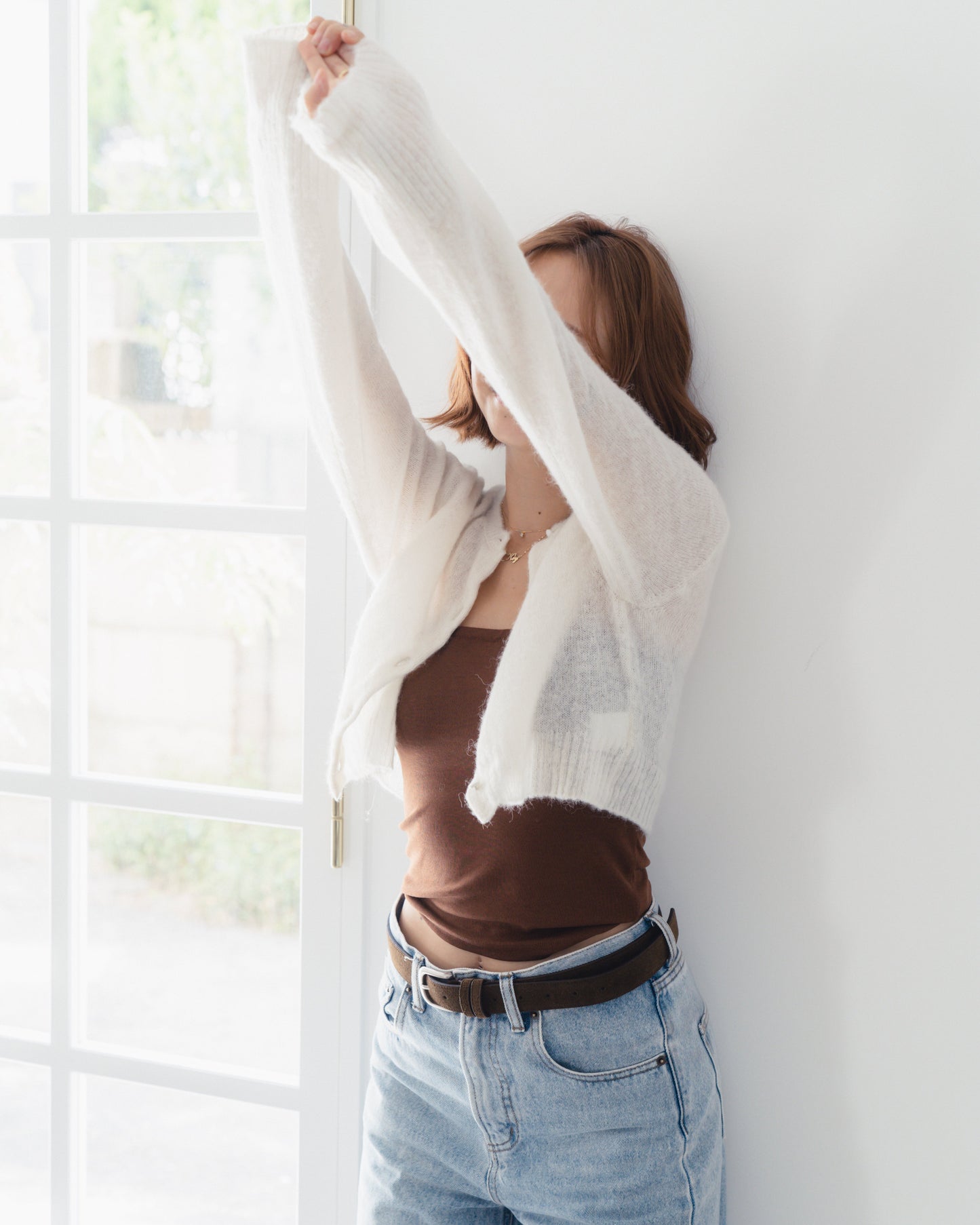 ALPACA KNIT CARDIGAN