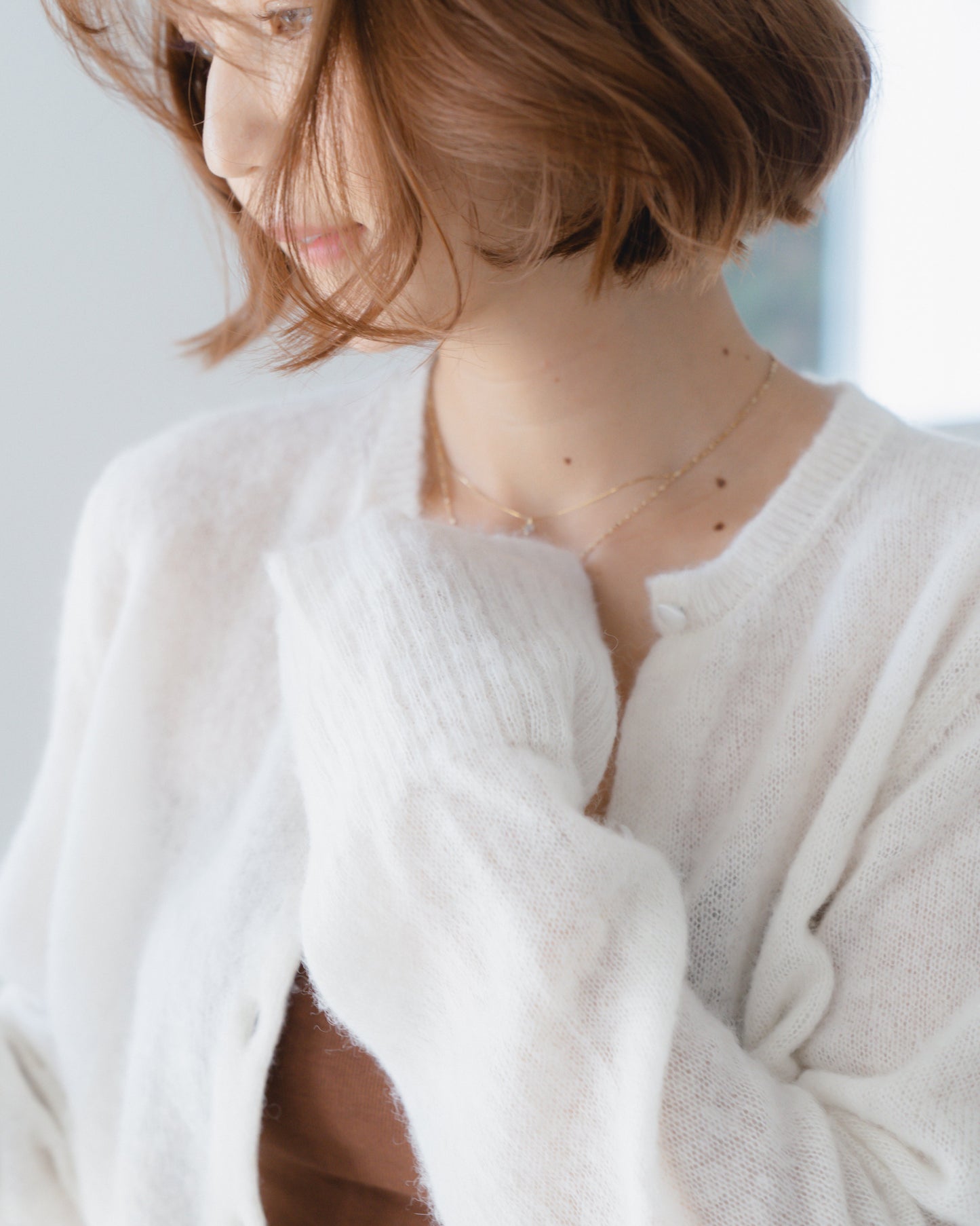 ALPACA KNIT CARDIGAN