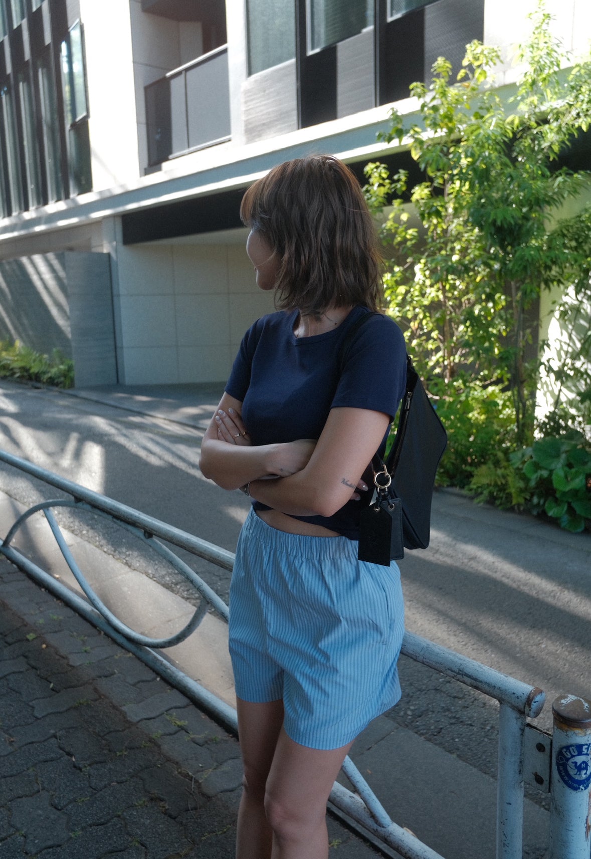 Stripe shortpants