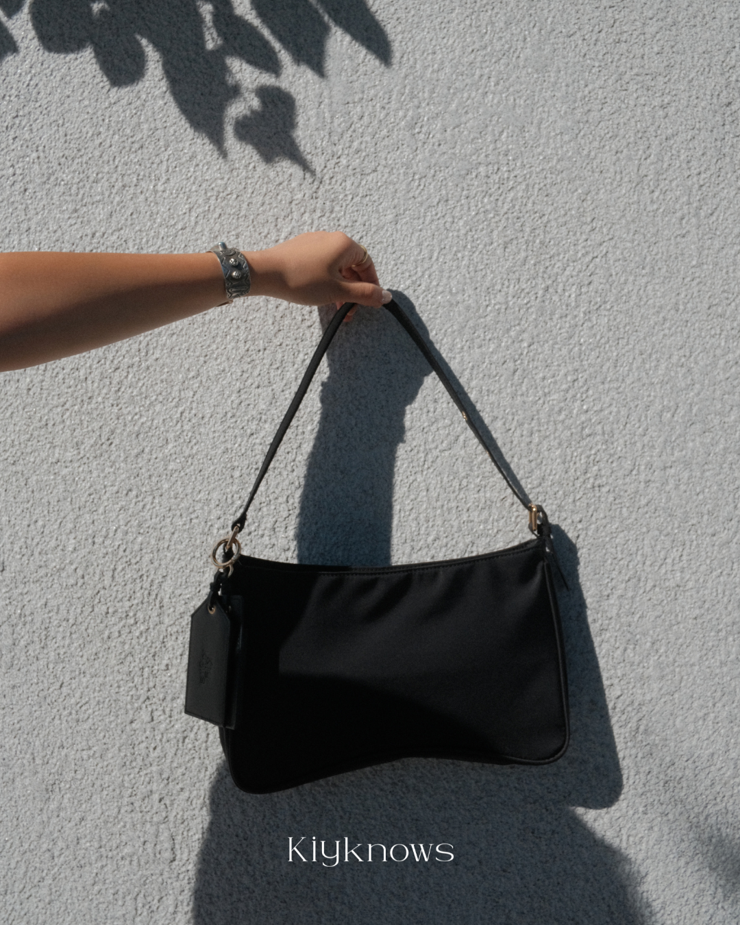 nylon shoulder bag
