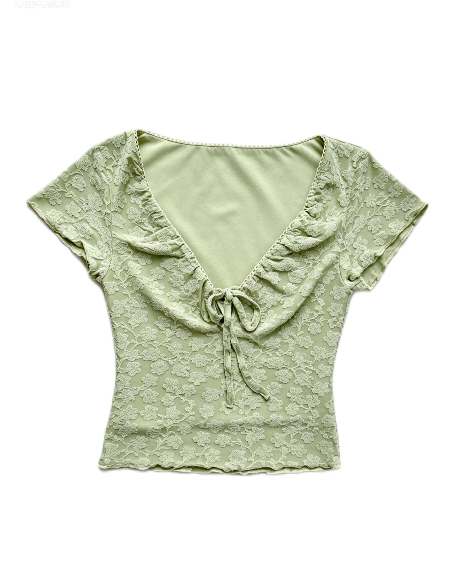 Flower lace tops